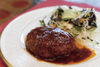 サラダチキン温野菜＆ハンバーグセット
